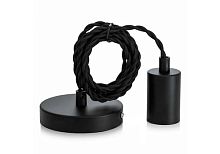 Светильник подвесной Sun Lumen LH1 E27 черный картинка 